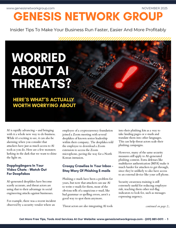 November 2025 Newsletter