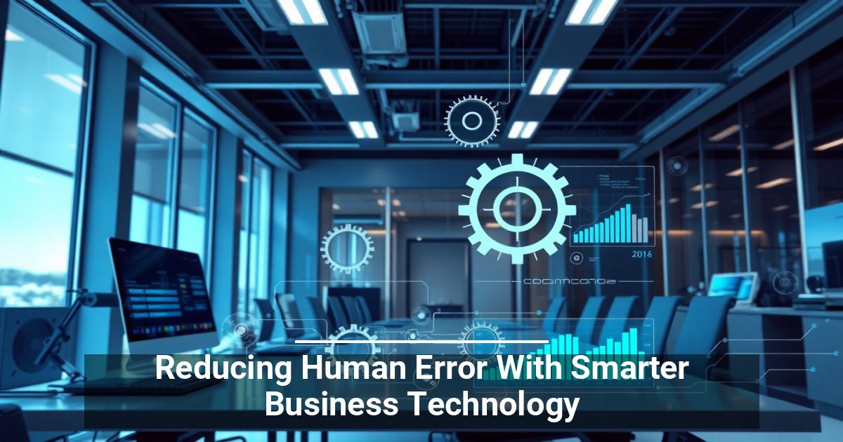 Reducing Human Error With Smarter Business Technology